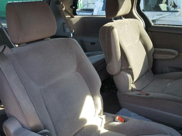 5TDZA23C84S047284 - 2004 TOYOTA SIENNA CE TAN photo 6