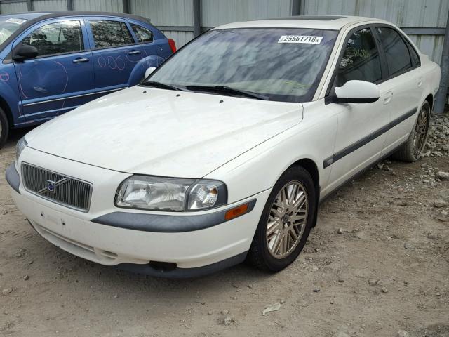 YV1TS94D8Y1130181 - 2000 VOLVO S80 WHITE photo 2