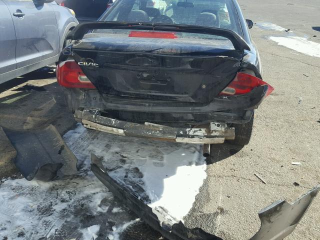 1HGEM22943L039292 - 2003 HONDA CIVIC EX შავი ფოტო 9