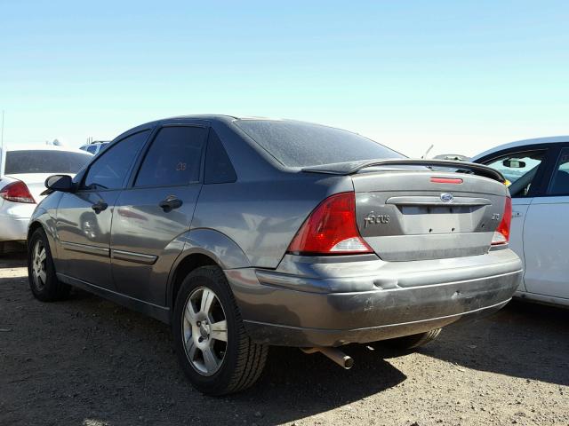 1FAFP38Z64W200481 - 2004 FORD FOCUS ZTS GRAY photo 3