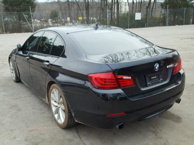 WBAFR7C56BC600441 - 2011 BMW 535 I BLACK photo 3