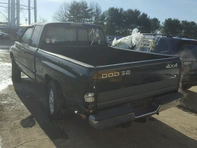 1B7HF13Y0XJ501676 - 1999 DODGE RAM 1500 BLACK photo 3