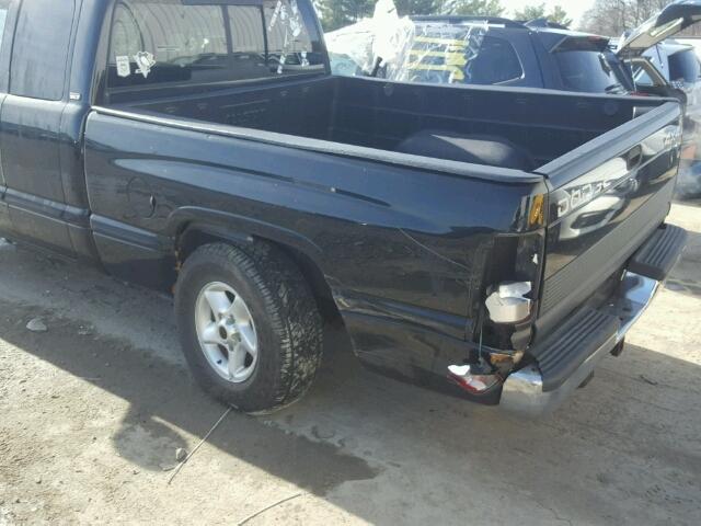 1B7HF13Y0XJ501676 - 1999 DODGE RAM 1500 BLACK photo 9