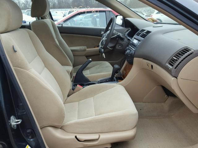 1HGCM56654A109503 - 2004 HONDA ACCORD EX GREEN photo 5