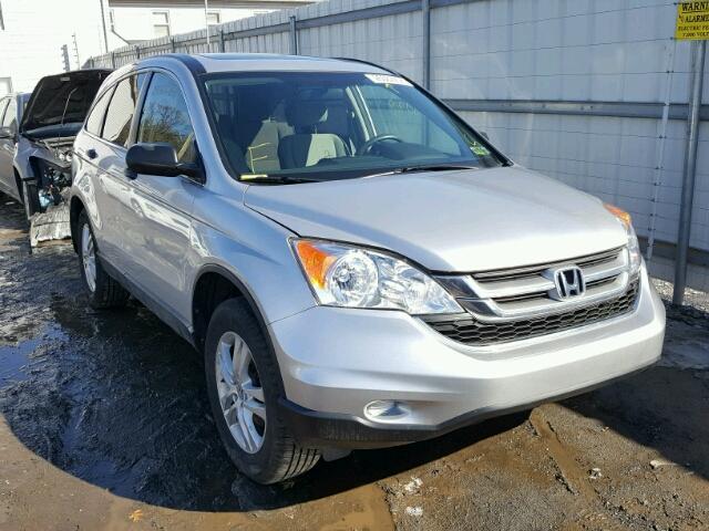 JHLRE4H5XBC004500 - 2011 HONDA CR-V EX SILVER photo 1