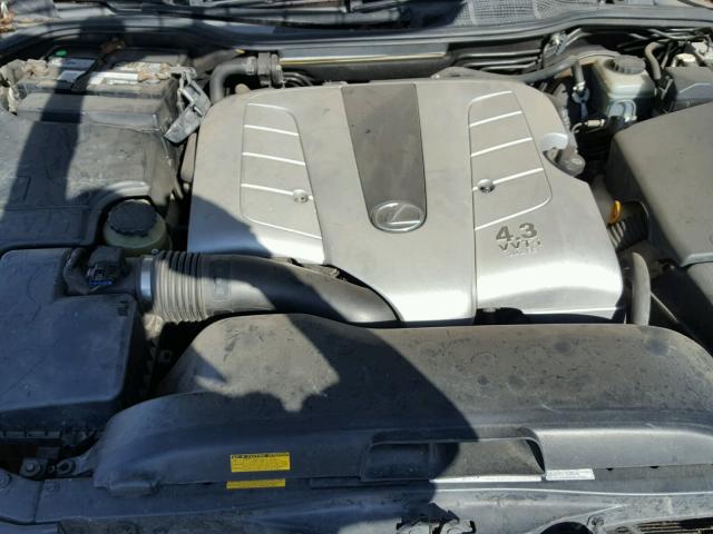 JTHBN30F520073219 - 2002 LEXUS LS 430 WHITE photo 7