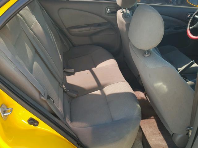 3N1AB51D53L720496 - 2003 NISSAN SENTRA SE- YELLOW photo 6