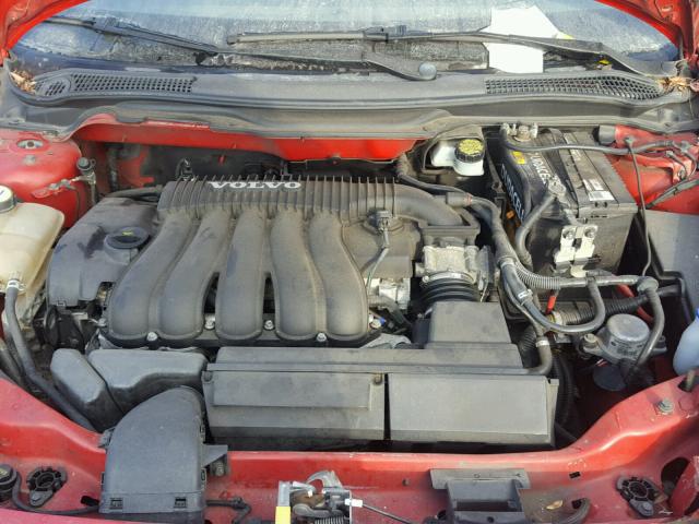 YV1MS382552048165 - 2005 VOLVO S40 2.4I RED photo 7