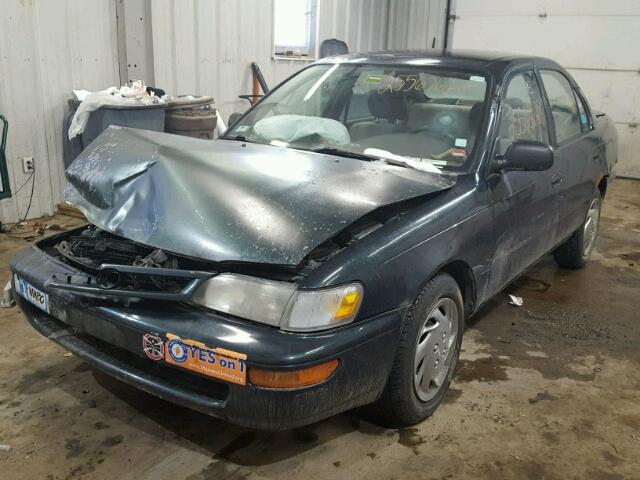 2T1BA02EXVC215591 - 1997 TOYOTA COROLLA BA BLACK photo 2