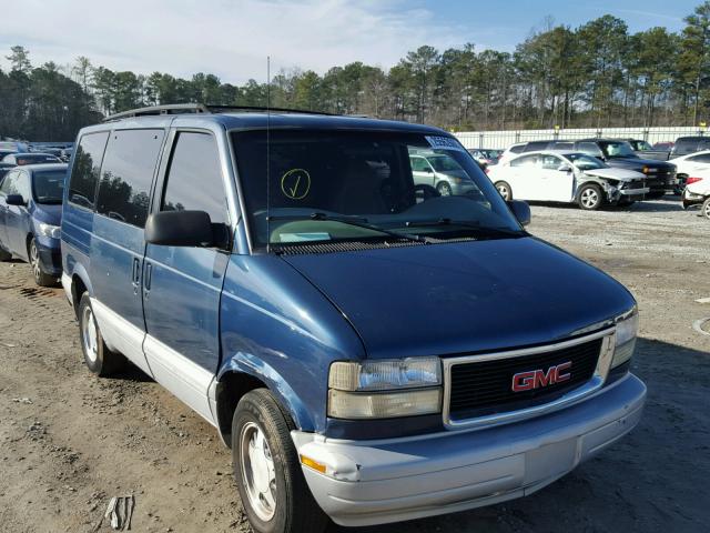 1GKDM19W9YB508510 - 2000 GMC SAFARI XT BLUE photo 1