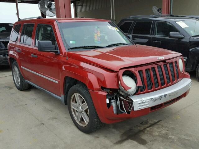 1J8FT48W88D658471 - 2008 JEEP PATRIOT LI RED photo 1