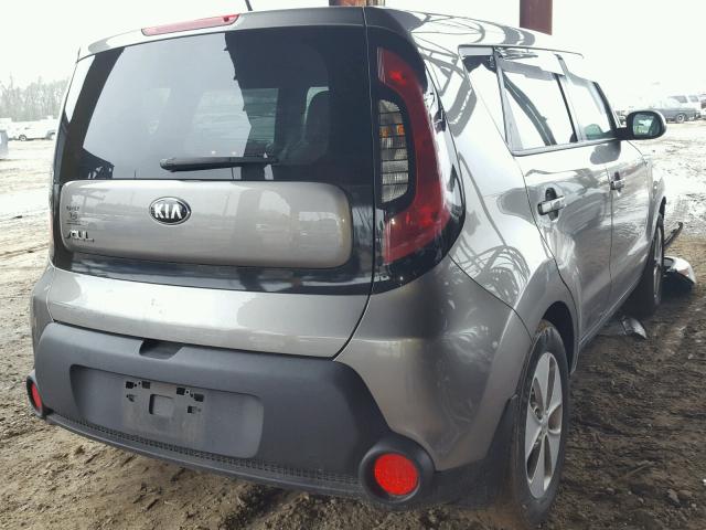 KNDJN2A26G7297066 - 2016 KIA SOUL GRAY photo 4