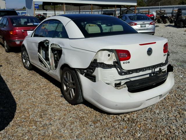 WVWFA71F68V015541 - 2008 VOLKSWAGEN EOS LUX 白色 照片 3