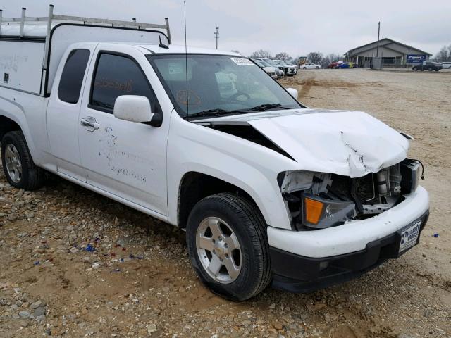 1GCESCFE9C8121927 - 2012 CHEVROLET COLORADO L WHITE photo 9