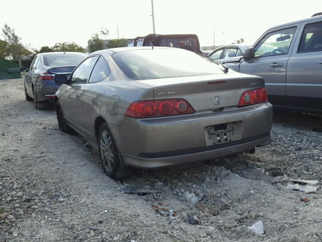 JH4DC54876S000448 - 2006 ACURA RSX BEIGE photo 3