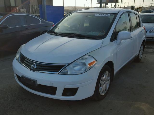 3N1BC1CP5CK269822 - 2012 NISSAN VERSA S WHITE photo 2