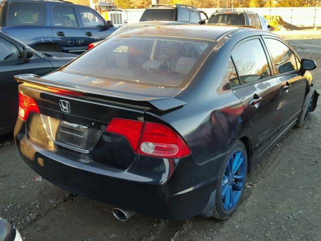 2HGFA555X7H701578 - 2007 HONDA CIVIC SI BLACK photo 4