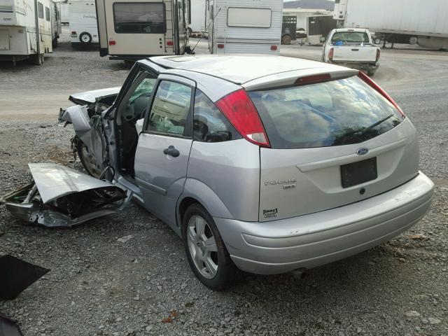 1FAHP37N07W125059 - 2007 FORD FOCUS ZX5 SILVER photo 3