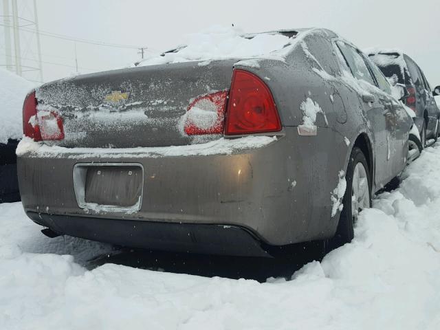 1G1ZB5EB2AF263123 - 2010 CHEVROLET MALIBU LS TAN photo 4