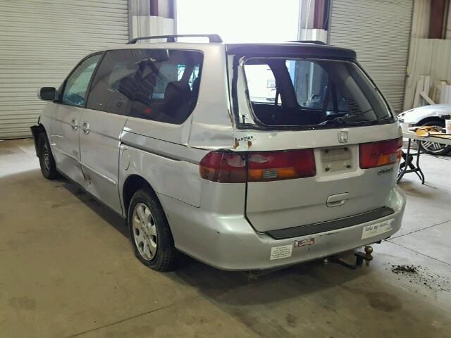 5FNRL18854B108118 - 2004 HONDA ODYSSEY EX SILVER photo 3