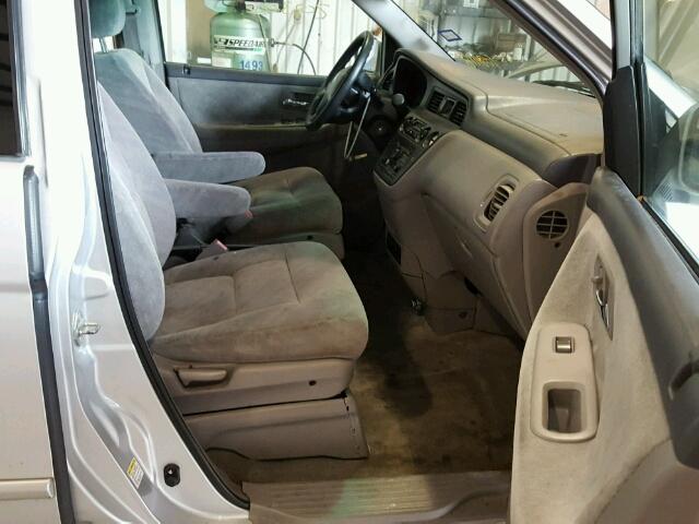 5FNRL18854B108118 - 2004 HONDA ODYSSEY EX SILVER photo 5