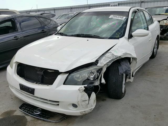 1N4AL11D95N490599 - 2005 NISSAN ALTIMA S WHITE photo 2