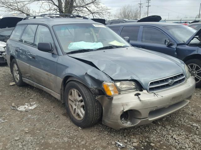 4S3BH665426659822 - 2002 SUBARU LEGACY OUT GREEN photo 1