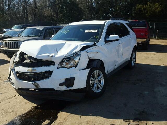 2GNALDEK1C1166959 - 2012 CHEVROLET EQUINOX LT WHITE photo 2