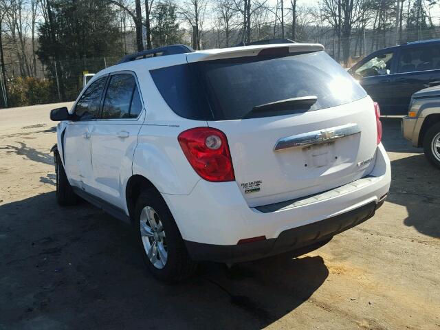 2GNALDEK1C1166959 - 2012 CHEVROLET EQUINOX LT WHITE photo 3