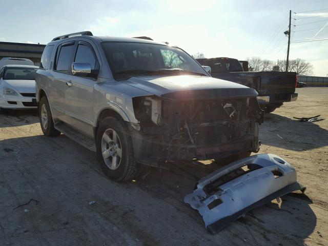 5N1AA0NC7BN615893 - 2011 NISSAN ARMADA SV SILVER photo 1