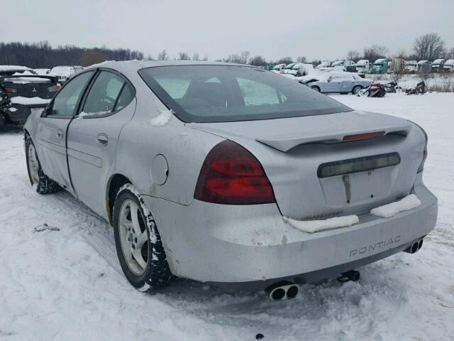 2G2WR524341202147 - 2004 PONTIAC GRAND PRIX SILVER photo 3