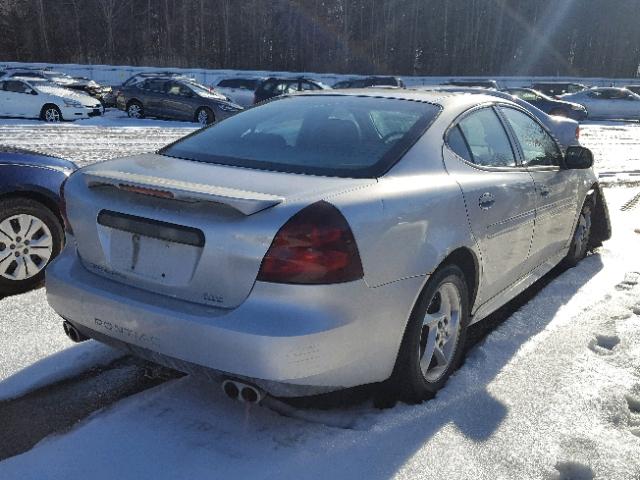 2G2WR524341202147 - 2004 PONTIAC GRAND PRIX SILVER photo 4