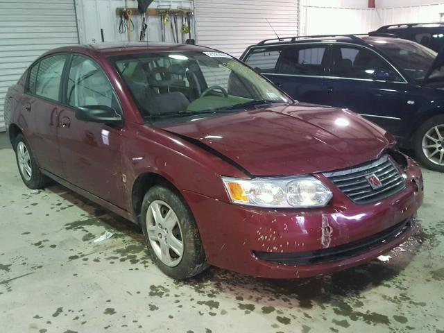 1G8AJ55F16Z131481 - 2006 SATURN ION LEVEL MAROON photo 1