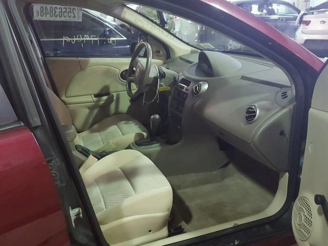 1G8AJ55F16Z131481 - 2006 SATURN ION LEVEL MAROON photo 5