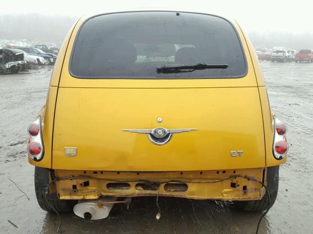 3C8FY68B72T343047 - 2002 CHRYSLER PT CRUISER YELLOW photo 9