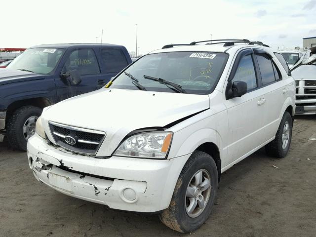 KNDJC733565579623 - 2006 KIA SORENTO EX WHITE photo 2