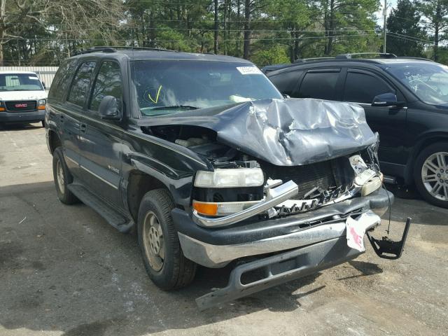 1GNEC13Z72J164668 - 2002 CHEVROLET TAHOE C150 BLACK photo 1