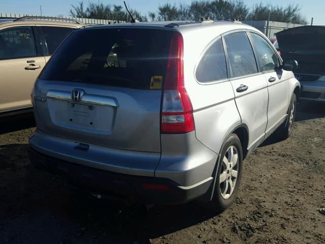 JHLRE48548C002198 - 2008 HONDA CR-V EX SILVER photo 4