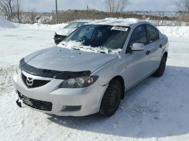 JM1BK32F671680903 - 2007 MAZDA 3 I SILVER photo 2