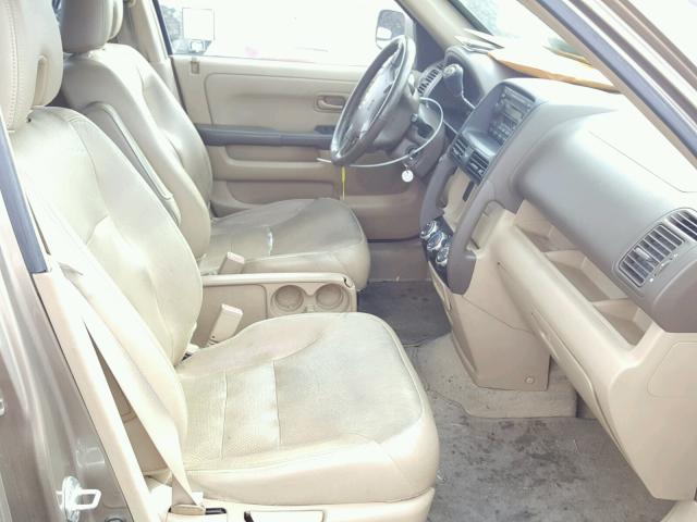 JHLRD78936C050165 - 2006 HONDA CR-V SE GOLD photo 5