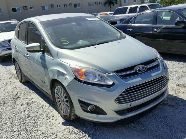 1FADP5CU1DL522140 - 2013 FORD C-MAX PREM GREEN photo 1