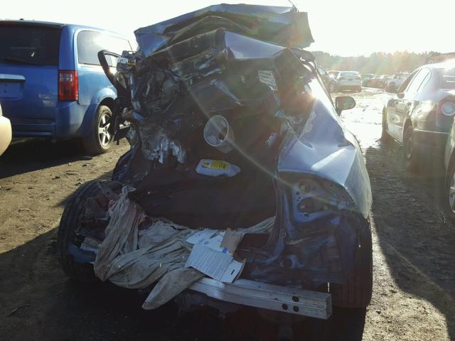 1HGFA15566L049861 - 2006 HONDA CIVIC LX BLUE photo 9