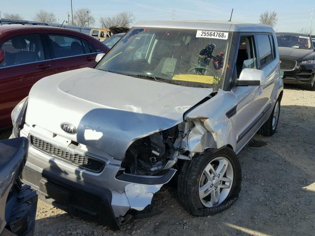 KNDJT2A21A7150344 - 2010 KIA SOUL + SILVER photo 2