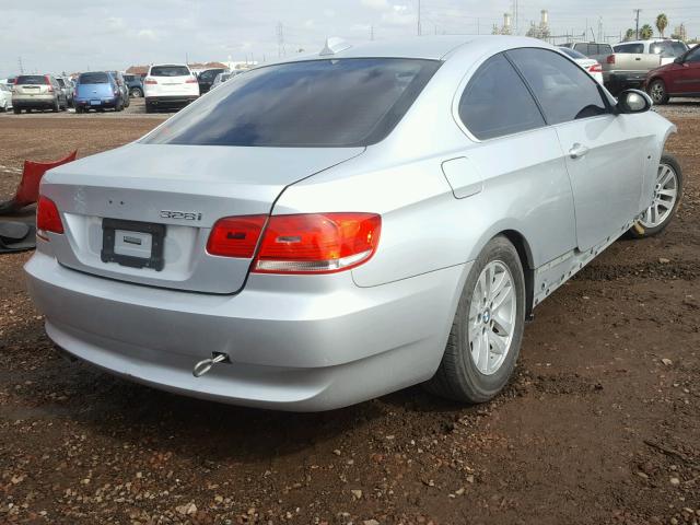 WBAWB33577PV70721 - 2007 BMW 328 I SILVER photo 4