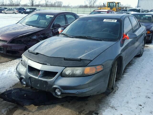 1G2HY52K84U162291 - 2004 PONTIAC BONNEVILLE GRAY photo 2