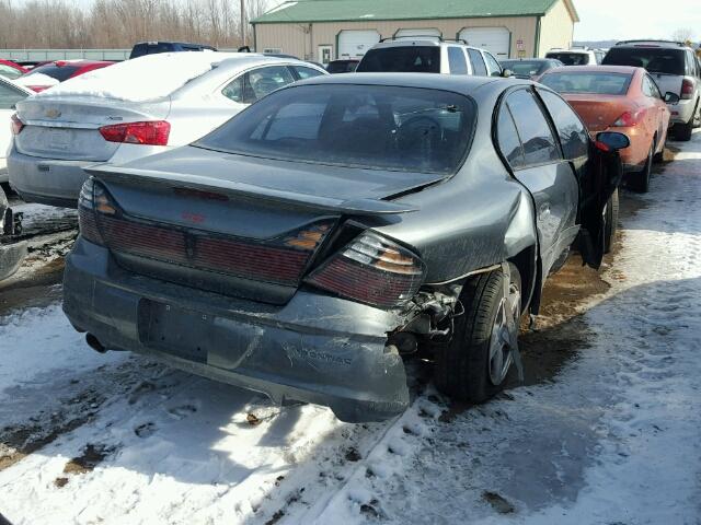 1G2HY52K84U162291 - 2004 PONTIAC BONNEVILLE GRAY photo 4