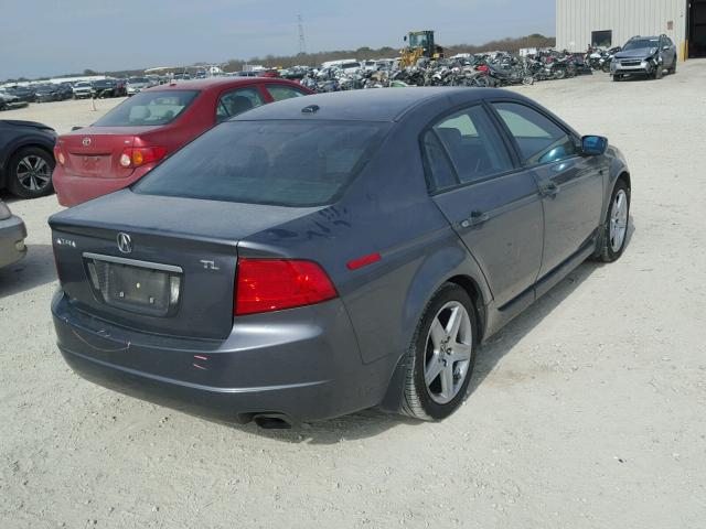 19UUA65506A068406 - 2006 ACURA 3.2TL CHARCOAL photo 4