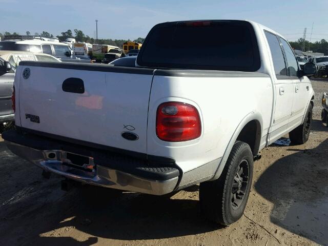 1FTRW07643KD30197 - 2003 FORD F150 SUPER WHITE photo 4