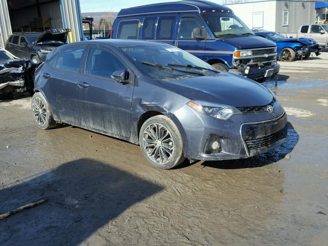 2T1BURHE1FC239427 - 2015 TOYOTA COROLLA L GRAY photo 1