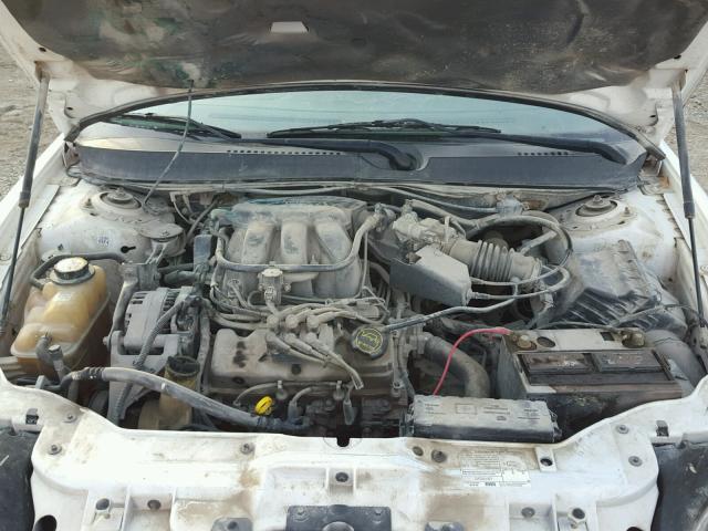 1FAFP53U86A189166 - 2006 FORD TAURUS SE WHITE photo 7